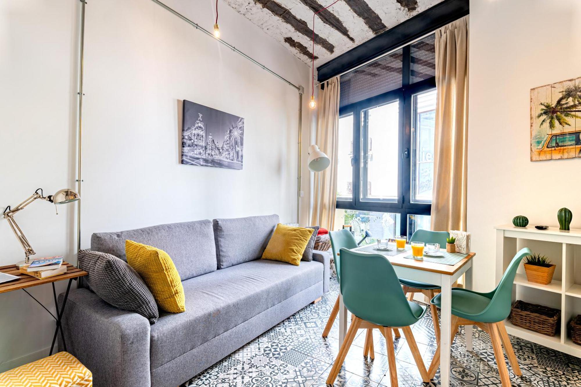 Vintage Apartment Near Puerta Del Sol Madrid Eksteriør billede